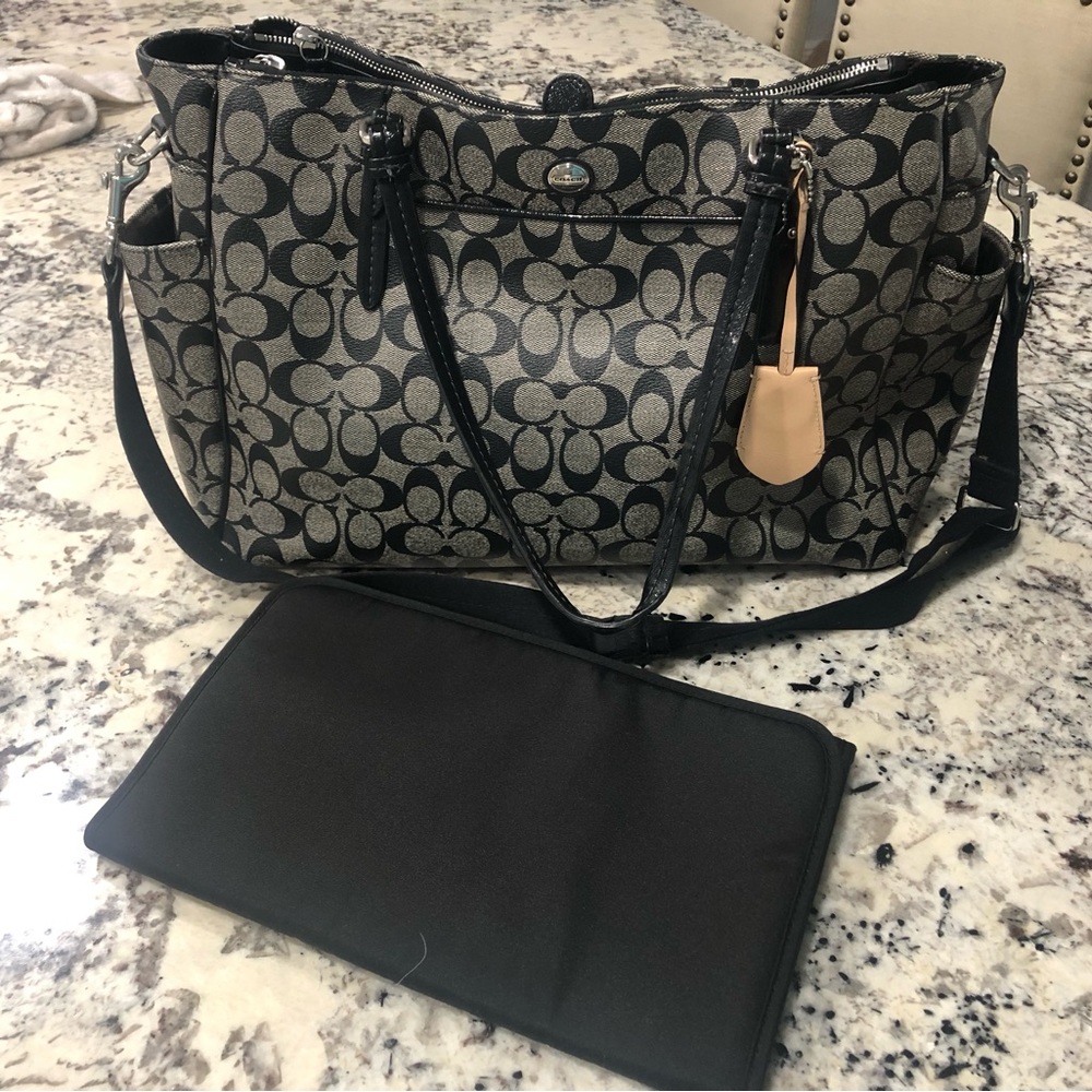 Coach diaper bag